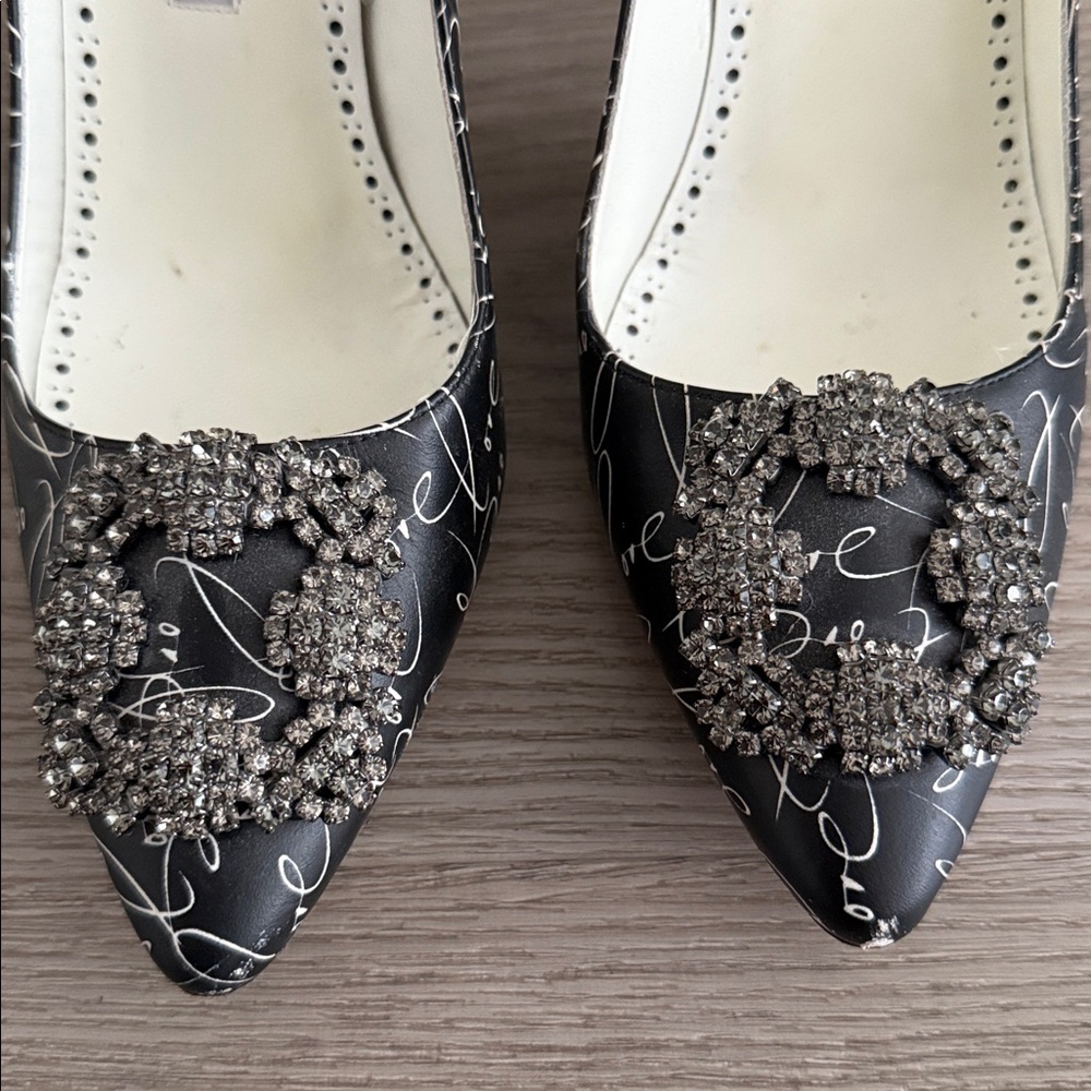Manolo Blahnik Decade of Love Hangisi Pumps - Picture 3 of 8